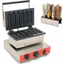 Апарат КОРН-ДОГ для приготування вафлі на паличці GoodFood CM6A (3+3)