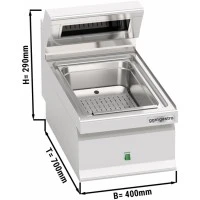 Марміт для картоплі-фрі 1x GN1/1 GGM Gastro