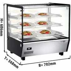 Теплова вітрина - 120 Л GGM Gastro