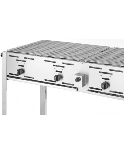Гриль газовий Master Quattro 1270x525x(H)840 мм, 22 кВт