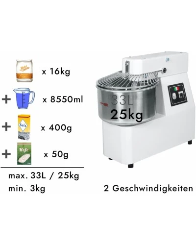 Тістоміс (33 л-25 кг/2 швидкості) 400 B GGM Gastro