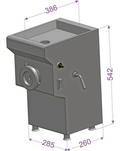 М'ясорубка TX 82 unger (Dadaux)