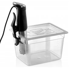 Кришка для гастроємності з полікарбонату GN 1/2 з вирізом sous vide