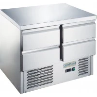 Стіл холодильний GoodFood GF-S901-4D-H6C чотири шухляди