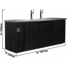 Охолоджувач для пива з краном - 3 x 50 Л GGM Gastro
